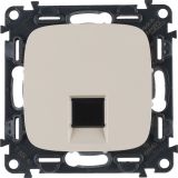 Розетка Valena ALLURE информационная одиночная RJ45 категория 5е UTP лицевая панель слоновая кость 753840 Legrand