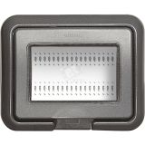 Крышка влагозащитная IP55 Idrobox серый Living 3 модуля 24603L BTicino