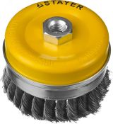 Кордщетка 100 мм PROFESSIONAL 35137-100 STAYER