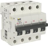 ARMAT Выключатель автоматический четырехполюсный B 5А M10N AR-M10N-4-B005 IEK