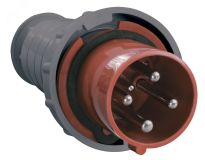 Вилка кабельная 63А 3Р+E IР54 переносная 380В 034 PSR02-063-4 IEK