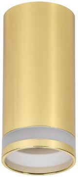 LIGHTING Светильник 4005 накладной потолочный под лампу GU10 золото IEK LT-UPB0-4005-GU10-1-K22 IEK