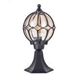 Светильник НТУ-60w на постамент Е27 IP44 черный 06341 FERON