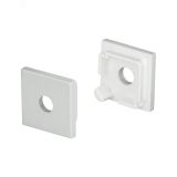 Заглушка SL-KANT-H16 SQUARE с отверстием (ARL, Пластик) 024485 Arlight