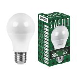 Лампа светодиодная LED 20вт Е27 дневной 55015 SAFFIT