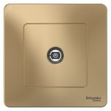 BLANCA скрытой установки коннектор тв, титан BLNTS000014 Systeme Electric