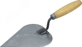 Кельма штукатура КШ деревянная ручка 175 мм 05877 КУРС
