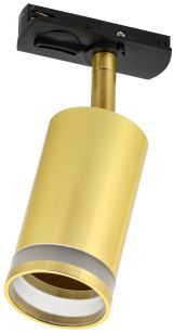 LIGHTING Светильник 4116 декоративный трековый поворотный под лампу GU10 золото IEK LT-USB0-4116-GU10-1-K22 IEK
