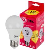 Лампа светодиодная 12Вт груша теплый RED LINE LED A60-12W-827-E27 R Е27 / E27 Б0050197 ЭРА