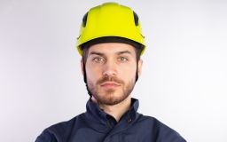 Каска защитная строительная GRANITE WIND, желтого цвета GRAWIJAFL Delta Plus