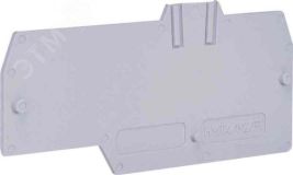 Изолятор торцевой HMT.4/1+2/PTGR серый для НММ.4/1+2 ZHM211GR DKC