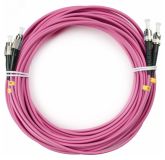 Шнур оптический duplex 25м FC-ST 50/125 мм OM4 LSZH 9139c Cabeus