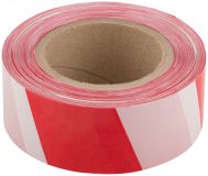 Лента сигнальная (красно-белая) 50 мм х 200 м 11848 КУРС РОС
