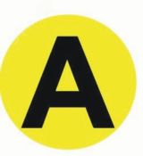 Наклейка A d=20mm. PROxima an-2-9 EKF