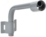 LIGHTING Кронштейн КР-1 D=60мм L=350мм под монтажную ленту 1 хомут серый IEK LT-DKU0D-CR-60-35-21-K03 IEK