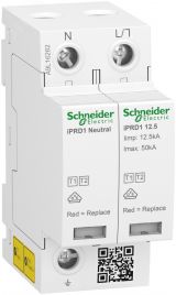 УЗИП iPRD1 12.5r 1P+N 50kA КЛАСС 1+2 с картриджем