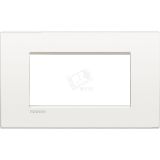 LivingLight Рамка AIR 4 поста Белый LNC4804BN BTicino