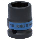 Головка торцевая ударная шестигранная 1/2', 19 мм 453519M King Tony