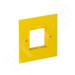 Накладка блока питания VH для монтажа устройств, 95x95 мм (желтый) 6109840 OBO Bettermann