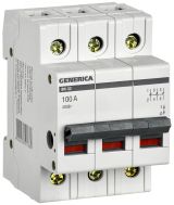 Выключатель нагрузки 3п ВН-32 GENERICA 100А MNV15-3-100 IEK