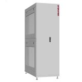 Шкаф серверный 45U 600х1070 передняя дверь: двустворчатая глухой металл IP51. задняя дверь: без. боковые панели: перфорированные. цвет: серый RAL7035  NS 6145.7502 SYSMATRIX
