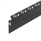 Профиль PLINTUS-FANTOM-H35-2000 BLACK (Алюминий) 043665 Arlight