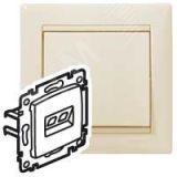 VALENA Розетка компьютерная RJ45х1 в рамку UTP слоновая кость 695624 Legrand/Daccord