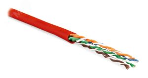 Кабель витая пара неэкранированная U/UTP категория 6 4 пары (24 AWG)многожил (100м) 444317 Hyperline