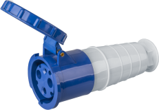 Розетка NCA-SR233-63-220 переносная 63А 2P+PE IP54 23194 Navigator Group