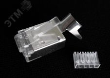 Разъем RJ-45 для экранированных LAN-кабелей 6категории 151680 LANS