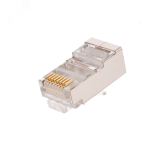 Коннектор RJ45/8P8C Кат.5e универсальный под 0 47-0 51мм экран. 1000шт ЭКО28325 NETLAN