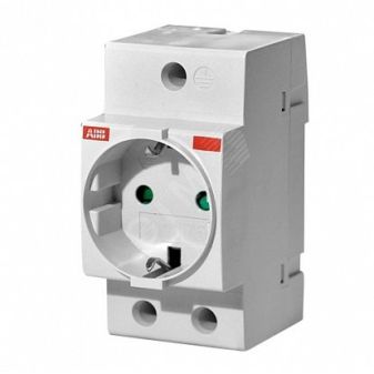Розетка щитовая немецкий стандарт M1175 2CSM210000R0721 ABB