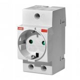 Розетка щитовая немецкий стандарт M1175 2CSM210000R0721 ABB