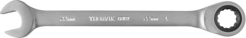 Ключ гаечный комбинированный трещоточный, 22 мм 053515 Thorvik