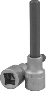 Насадка торцевая 1/2''DR с вставкой-битой шестигранной, H16, 100 мм 047892 Jonnesway