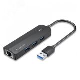 Хаб USB 3.0 M на 3 порта OTG USB 3.0, RJ45 1000699356 Vention
