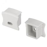 Заглушка PVC-SLIM-H15 с отверстием (ARL, Пластик) 018240 Arlight