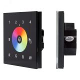 INTELLIGENT ARLIGHT Сенсорная панель DALI-901-11-4G-RGBW-DT8-IN Black (BUS/230V) (IARL, IP20 Пластик, 3 года) 037201 Arlight