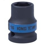 Головка торцевая ударная шестигранная 1/2', 16 мм 453516M King Tony