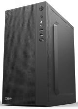 Корпус для ПК mATX Minitower MX08, без БП, 2хUSB 2.0, HD Audio+Mic, черный 1865485 CBR