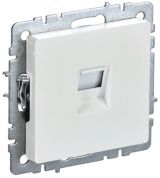 BRITE Розетка компьютерная RJ45 кат.6 РК11-БрЖ жемчуг IEK BR-K10-2-K36 IEK