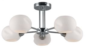 Люстра Doris 2080-305 5 х Е14 40 Вт модерн Б0055650 Rivoli