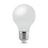 Лампа светодиодная филаментная LED 10 Вт 820 лм 2700К AC185-265В E27 А60 (груша) теплая матовая колба диммируемая Black Filament Gauss 102202110-D GAUSS