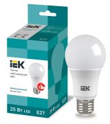 Лампа светодиодная A80 груша 25Вт 230В 4000К E27 IEK LLE-A80-25-230-40-E27 IEK