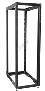 Стойка двухрамная 19' 24U 600x800мм черная