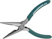 Длинногубцы прямые, с ПВХ рукоятками, 160 мм 048281 Jonnesway