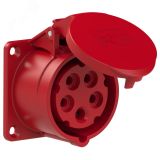 Розетка встраиваемая  16А/400V/3P+N+E/IP44 00-00002384 PCE