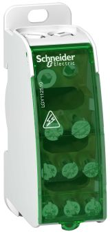 Блок распределительный винтовой 1п 125А 10 отверстий LGY112510 Schneider Electric