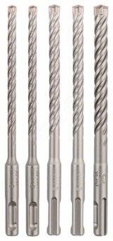 Набор буров SDS-plus-5X 6/6/8/8/10мм (5шт) 2608833911 BOSCH