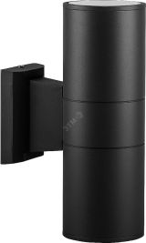 Светильник НБУ-2х60w вверх/вниз Е27 IP54 черный 06294 FERON